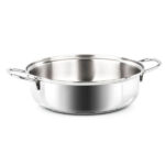 TEGAME INOX 2 MANICI        cm 26 BONITA BARAZZONI 266104026 PENTOLE ACCIAIO BARAZZONI    C BARAZZONI