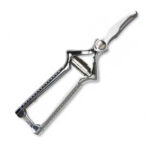 MASTICATORE LAMA CURVA CROMATO cm 18 201 MASTICATORI                  C MACHIERALDO