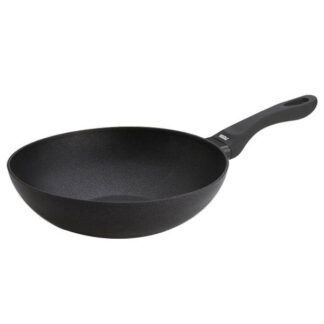 WOK 1 MANICO                cm 28 INDUCTION RISOLI 0080IN/28P00 PENTOLE RISOLI'              C RISOLI