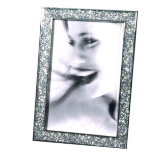 PORTAFOTO GLITTERATO WAVES 406  cm 10x15  MASCAGNI 2GAM406 CORNICI E PORTAFOTO MASCAGNI C MASCAGNI