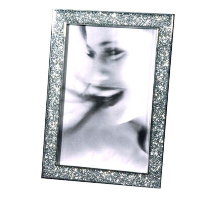 PORTAFOTO GLITTERATO WAVES 406  cm 10x15  MASCAGNI 2GAM406 CORNICI E PORTAFOTO MASCAGNI C MASCAGNI