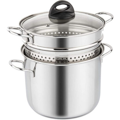 PASTAIOLA INOX                     cm 22 BARAZZONI 419048022 PENTOLE ACCIAIO BARAZZONI    C BARAZZONI