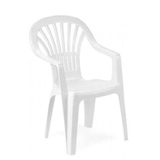 SEDIA RESINA BRACC.ZENA BIANCA           PROGARDEN 86268 ARREDO GIARDINO PROGARDEN    C PROGARDEN