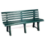 PANCHINA RESINA ORCHIDEA VERDE           PROGARDEN 49001 ARREDO GIARDINO PROGARDEN    C PROGARDEN