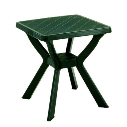 TAVOLO RESINA RENO VERDE           70x70 PROGARDEN 40300 ARREDO GIARDINO PROGARDEN    C PROGARDEN
