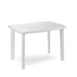 TAVOLO RESINA FARETTO BIANCO      101x68 PROGARDEN 90800 ARREDO GIARDINO PROGARDEN    C PROGARDEN