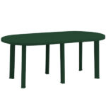 TAVOLO RESINA VERDE               181x90 PROGARDEN 47980 ARREDO GIARDINO PROGARDEN    C PROGARDEN