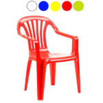 SEDIA RESINA BRACC.BABY ALTEA BIANCA     PROGARDEN 86200 ARREDO GIARDINO PROGARDEN    C PROGARDEN