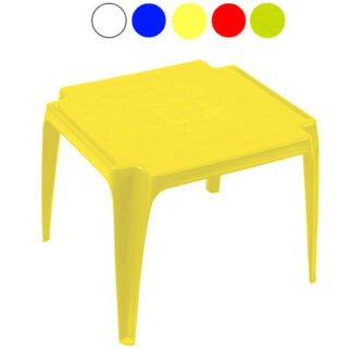 TAVOLO RESINA BABY BIANCO          55x50 PROGARDEN 90940 ARREDO GIARDINO PROGARDEN    C PROGARDEN