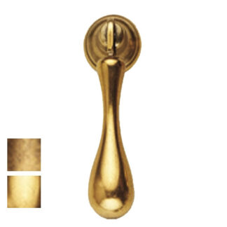 MANIGLIA PENDENTE OTTONE ANTICO 18x52      5650 MS MG5650GD MANIGLIE                     F METAL STYLE