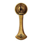 MANIGLIA PENDENTE ZAMA FLORANCE 28x58      5615 MS MG5615GD MANIGLIE                     F METAL STYLE