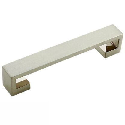 MANIGLIA RETT.ZAMA NICKEL SATINATO 96  23128 GAMET MG23128GD MANIGLIE                     F GAMET