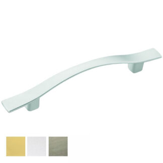 MANIGLIA ZAMA NICKEL SATINATO 96       23469 GAMET MG23469GD MANIGLIE                     F GAMET