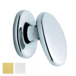 POMOLO OVALE ZAMA NICKEL OPACO   20    23978 GAMET MG23978GD POMOLI                       F GAMET