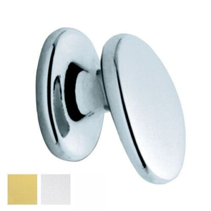 POMOLO OVALE ZAMA NICKEL OPACO   20    23978 GAMET MG23978GD POMOLI                       F GAMET