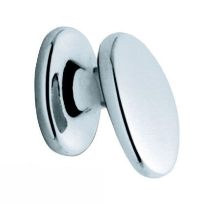 POMOLO OVALE ZAMA CROMO LUCIDO   20    23977 GAMET MG23977GD POMOLI                       F GAMET