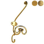 APPENDIABITI OTTONE ANTICO 75x205         10387 MS MG10387GD APPENDIABITI                 C METAL STYLE