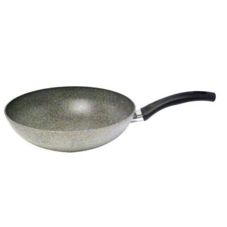 WOK 1 MANICO     cm 28 CORTINA GRANITIUM BALLARINI 1000443-9H06-0.28 PENTOLE BALLARINI            C BALLARINI