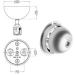 SERRATURA SICUREZZA FURGONI UFO KA Pz 2     MERONI 8080332315D MERONI CILINDRI              S MERONI SERRATURE