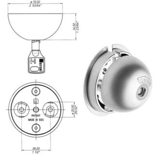 SERRATURA SICUREZZA FURGONI UFO KA Pz 2     MERONI 8080332315D MERONI CILINDRI              S MERONI SERRATURE