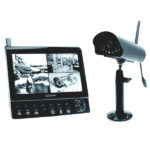 KIT VIDEOSORVEGLIANZA WIRELESS LCD 7 QUAD  AVIDSEN 123361 *VIDEOSORVEGLIANZA           F AVIDSEN