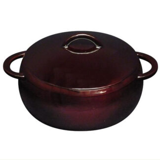 CASSERUOLA GHISA 2M COPERCHIO TUSCANY   cm 20 ILSA 04200200GCV PENTOLE ILSA                 C ILSA