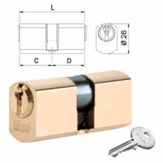 CILINDRO SFACCETTATO 56-28-28       842028287 ISEO 842028287 ISEO CILINDRI                S ISEO