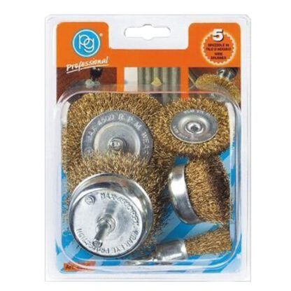 SPAZZOLE ACCIAIO KIT Pz 5                497.02 PG 497.02 PG                           F PG