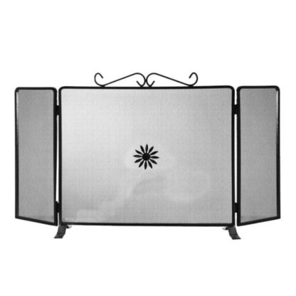 PARASCINTILLE 3 ALI DECORO cm 80 h40 LAPILLO 12854  ACCESSORI CAMINETTI          F LAPILLO