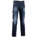 PANTALONE JEANS BLU M                STONE DIADORA 159590-60002/M INDUMENTI LAVORO             F