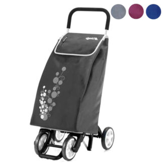 CARRELLO SPESA TWIN GRIGIO   l 56 41x53 h  92 GIMI 154318 CARRELLI SPESA               C GIMI