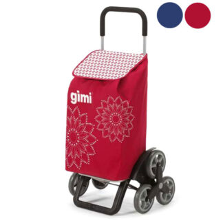 CARRELLO SPESA FLORAL BLU    l 56 51x41 h 102 GIMI 154312 CARRELLI SPESA               C GIMI