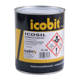 CEMENTO PLASTICO ICOSIL kg 1                ICOBIT G1B200601 IMPERMEABILIZZANTI           F ICOBIT