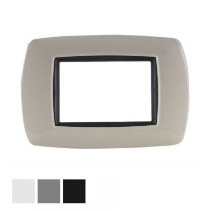 COPRINTERRUTTORE MYLIFE 3 POSTI BIANCO ECL2983WH COPRINTERRUTTORI             F ELETTROCANALI