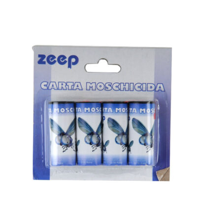 CARTA MOSCHICIDA                   Pz 4 ZEEP 07052 TG950009 TRAPPOLE INSETTI             C ZEEP