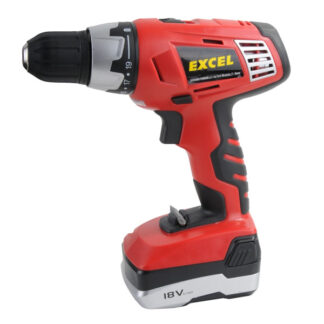 TRAPANO BATTERIA 2V V.18,0 LI  PLCDL91 EXCEL 06774  ELETTROUTENSILI EXCEL        F EXCEL