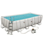 PISCINA RETT. STEEL FILTRO J3  549x274 h 122 BESTW 56466 PISCINE FUORI TERRA BESTWAY  C BESTWAY