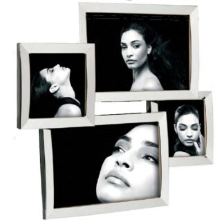 PORTAFOTO MULTIPLO CURVE 470 cm 8x8-10x15 MASCAGNI 2WAM470 CORNICI E PORTAFOTO MASCAGNI C MASCAGNI