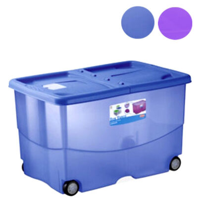 BOX VASCO  TRENDYCOLOR         60x40 h 36 STEFANPL 13033 BOX CONTENITORI              C STEFANPLAST