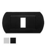 COPRINTERRUTTORE MINNY NYLON 1 POSTO BIANCO 8894890010790 GHIDINI                      F GHIDINI