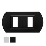 COPRINTERRUTTORE MINNY NYLON 2 POSTI BIANCO 8894890020790 GHIDINI                      F GHIDINI