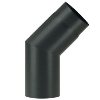 GOMITO ACCIAIO 45^ 12 NERO        2MM AETERNUM ALA R40 200 350 268 TUBI ACCIAIO                 F ALA