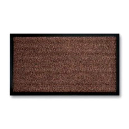ZERBINO ASCIUGAPASSO MARRONE  40x 60 LADYDOC 07376 ECUADOR 36077 *ZERBINI INTERNO             C LADY DOC