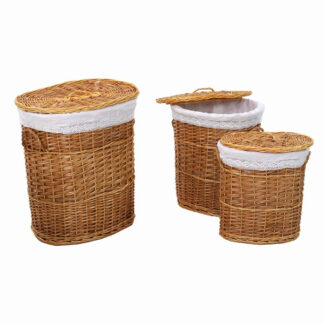 CESTONE VIMINI OVALE NOCE                 Set Pz.3 1916760000 CESTE VIMINI                 C VACCHETTI
