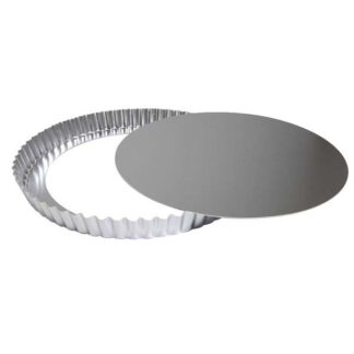 STAMPO CROSTATA FONDO REMOVIBILE   cm 24 OTTINETTI 1127024 TEGLIE E STAMPI OTTINETTI    C OTTINETTI