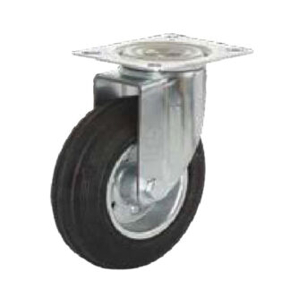 RUOTA GOMMA PG 95x80       80x25,0     535801SL TR 535801 RUOTE INDUSTRIALI            F TELLURE ROTA