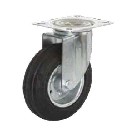 RUOTA GOMMA PG 95x80      100x30,0     535802SL TR 535802 RUOTE INDUSTRIALI            F TELLURE ROTA