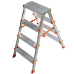 SGABELLO ALLUMINIO FILO GR 4+4               FACAL Fi-4 SGABELLI                     F FACAL