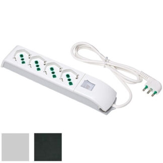 MULTIPRESA 4x2PT SK INT BIANCO     FIDO 410100 FME 410100 AVVOLGICAVI E PROLUNGHE      F FME