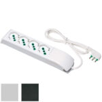 MULTIPRESA 4x2PT SK BIANCO         FIDO 410110 FME 410110 AVVOLGICAVI E PROLUNGHE      F FME